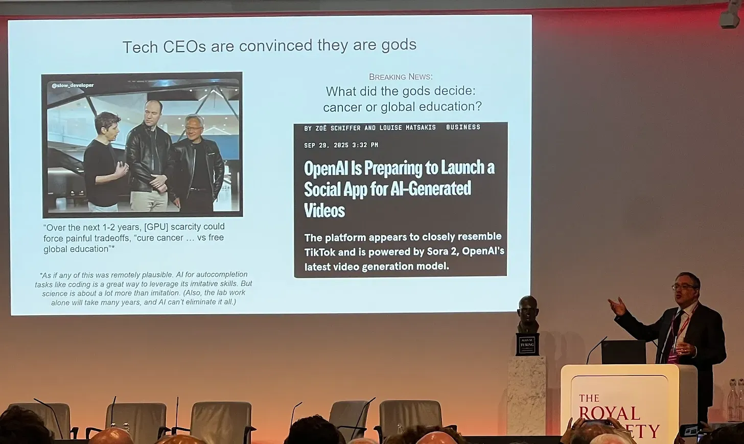 Slide referencing OpenAI's Sora launch